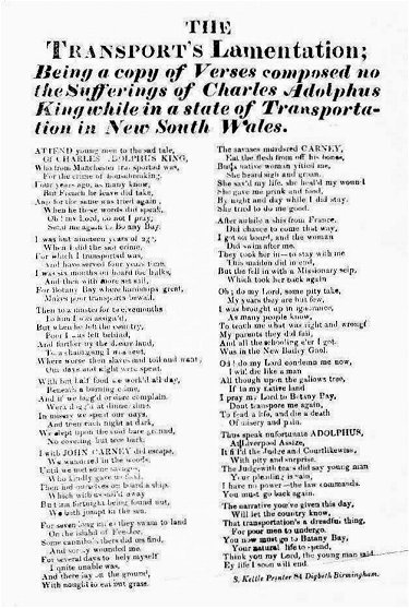 Samuel Kettle No.6 (The Transport's Lamentation)
From the Roy Palmer Archive.