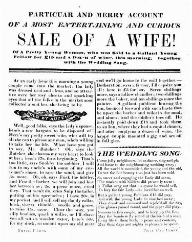 William Pratt No.318 (The Wedding Song)
From the Roy Palmer Archive.