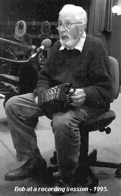 Bob at a recording session in 1995