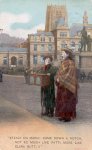 street singer and street organ grinder